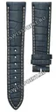 Синий кожаный ремешок Longines L682153039, аллигатор, 21/18, без замка, для часов Longines Master Collection L2.629.4, L2.759.4, L2.908.4, L2.920.4, L2.910.4, L2.673.4, L2.773.4, L2.909.4, L2.893.4, L