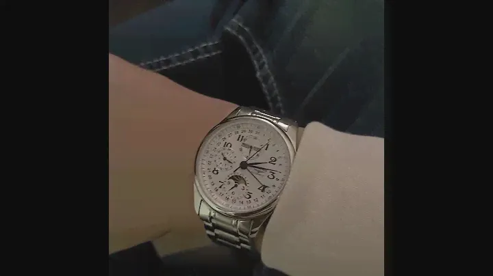 longines master collection complication on my wrist